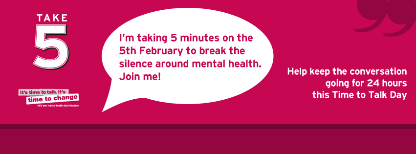 Time to Talk Day - Encouraging Ballymena to talk about Mental Health