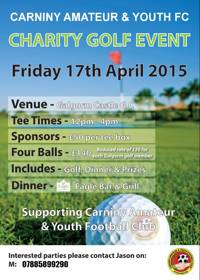 Carniny Youth FC Charity Golf Event