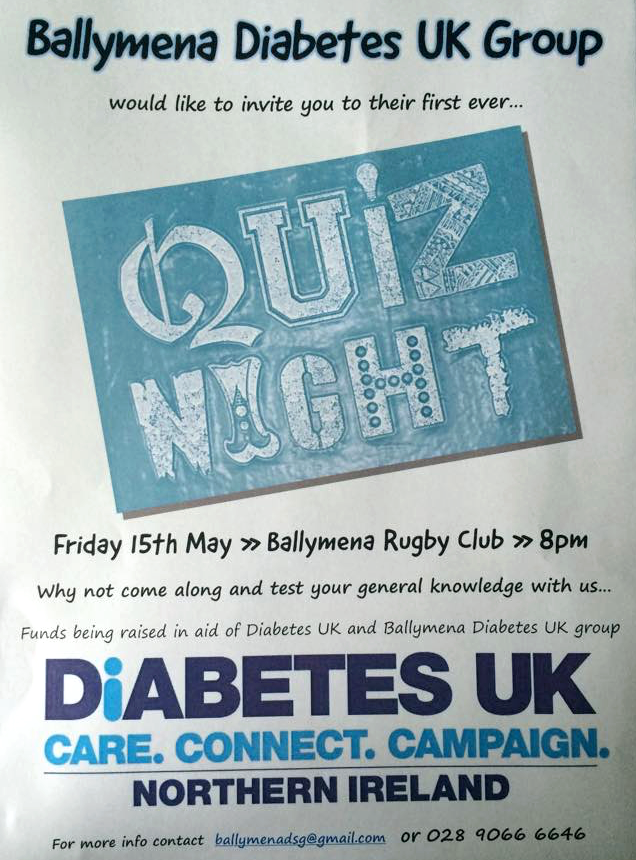 Ballymena Diabetes Group - Quiz Night