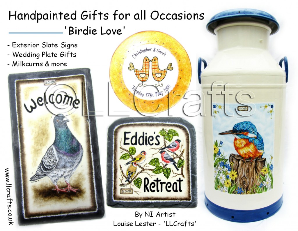 Handpainted Gifts from LLCrafts Ballymena