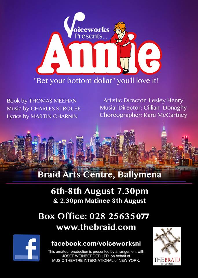 Annie by Voiceworks in Ballymena