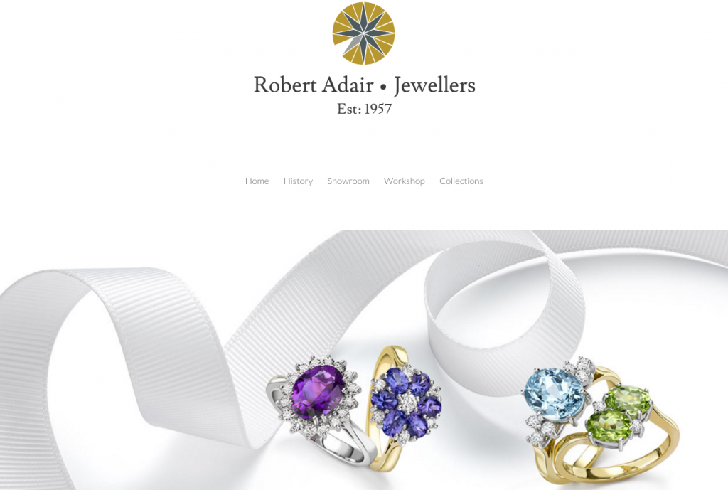 Robert Adair Jewellers launch new website