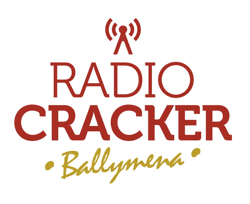 Ballymena charity radio station radio cracker logo