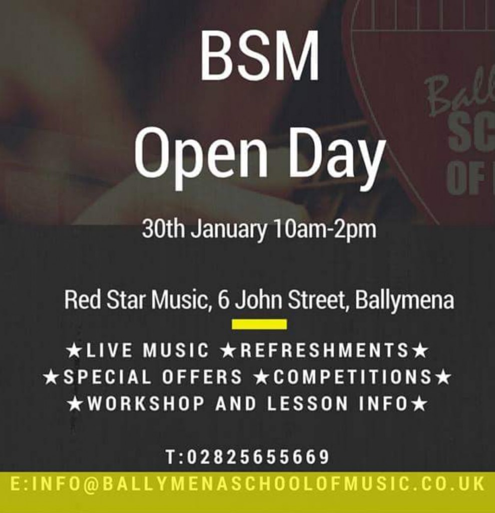Ballymena School of Music Open Day