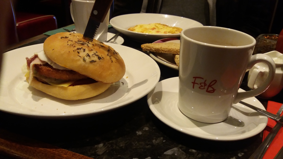 Breakfast at Frankie and Benny’s Ballymena