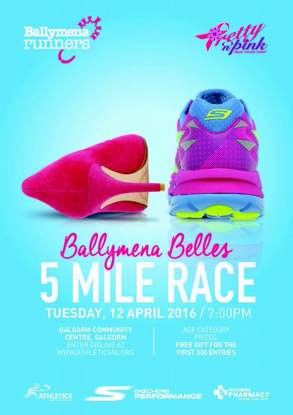 Ballymena Belles 5 mile race