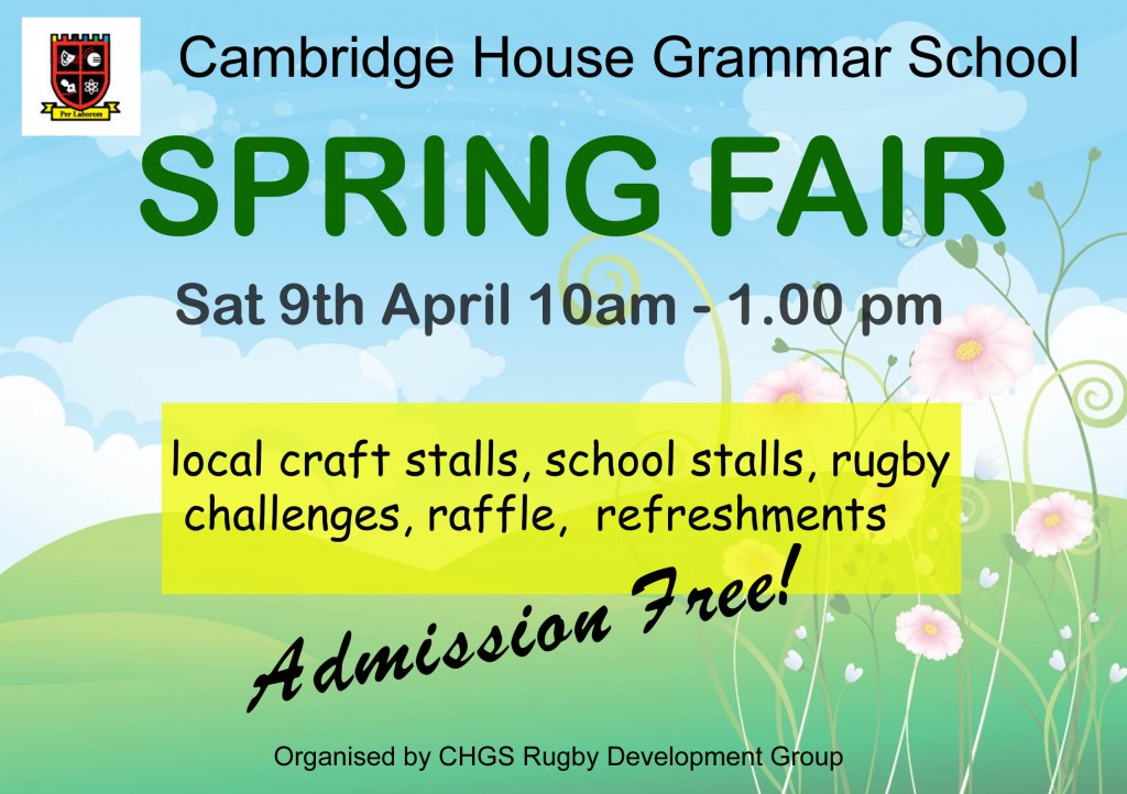 Spring Fair at Cambridge House Grammar School